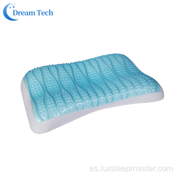 Almohada ergonómica con memoria de gel de venta directa de fábrica